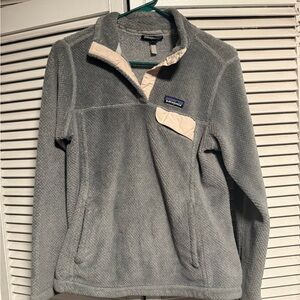 Patagonia Soft Gray Fleece Jacket